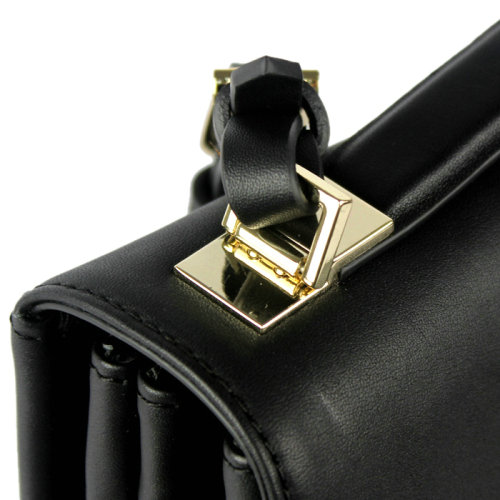 2014 Valentino Garavani flap shoulder bag 30cm V0082 black